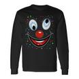 Fancy Dress Clown Face Outfit Clown Costume Carnival Langarmshirts Geschenkideen