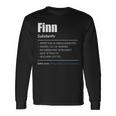 Finn Name First Name Langarmshirts Geschenkideen