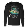 My First Cruise 2025 Cute Family Vacation Cruising Long Sleeve T-Shirt Gifts ideas