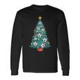 Football Christmas Tree Outfit For The Holidays Langarmshirts Geschenkideen