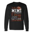 Football Mimi Proud Mimi Of A Football Player Long Sleeve T-Shirt Gifts ideas