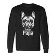 French Bulldog Papa- Frenchie French Bulldog S Langarmshirts Geschenkideen