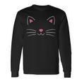 Cat Face Costume For Carnival And Fancy Dress Langarmshirts Geschenkideen