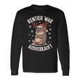 Christmas Hedgehog Reindeer Was Out Sold Out Langarmshirts Geschenkideen