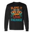 Cruise Blame It On The Drink Package Cruising Vacation Long Sleeve T-Shirt Gifts ideas