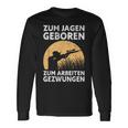 Hunter Zum Jagen Geboren S Langarmshirts Geschenkideen