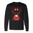 Mothman Moth Lamp Weirdcore Oddly Specific Meme Langarmshirts Geschenkideen