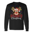 Reindeer Merry Christmas Family Langarmshirts Geschenkideen