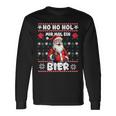 Saying Ho Ho Hol Mir Mal Ein Bier Ugly Christmas Langarmshirts Geschenkideen