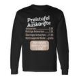 Sayings Cheeky Price Chart For Information Work Langarmshirts Geschenkideen