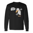 Seagull Cartoon I Sea Bird Animal Motif Moin North Sea Langarmshirts Geschenkideen