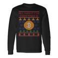 Ugly Christmas Bitcoin Short Sleeve Langarmshirts Geschenkideen