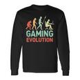 Gaming Evolution Humorideojuego Diciendo Divertido Gamers Camiseta de manga larga Ideas de regalos