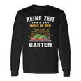 Gartenbahn Steam Train Model Railway Garden Slogan Langarmshirts Geschenkideen