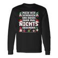 We Give Us Nothing Xmas Christmas S Langarmshirts Geschenkideen