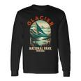 Glacier National Park Vintage Montana Usa Long Sleeve T-Shirt Gifts ideas