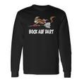 Goat Bock On Dart Game Dart Player Langarmshirts Geschenkideen