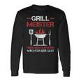 Grillmeister Lord Of The Flames Barbecue Party Barbecue S Langarmshirts Geschenkideen