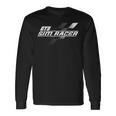 Gt3 Sim Racing O Sim Racer Bandera A Cuadros Camiseta de manga larga Ideas de regalos