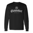 Guild Sign Electrician Seller In Old Gothic Script Langarmshirts Geschenkideen