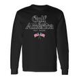 Gulf Of United States Of America Est 2025 Usa American Flag Long Sleeve T-Shirt Gifts ideas