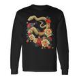 Happy Lunar New Year 2025 Year Of The Snake Zodiac Langarmshirts Geschenkideen