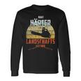 Hard Hardener Landscaper Chainsawintage Langarmshirts Geschenkideen