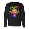 Helau Clown In Box Costume For Carnival Fancy Dress Langarmshirts Geschenkideen