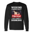 Hentai Drinking Japanese Anime Manga Langarmshirts Geschenkideen