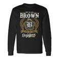 Het Is Een Brown Ding Je Zou Het Niet Begrijpen Brown Naam Langarmshirts Geschenkideen