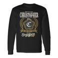 Het Is Een Christopher Ding Je Zou Het Niet Begrijpen Christopher Naam Langarmshirts Geschenkideen