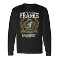 Het Is Een Franke Ding Je Zou Het Niet Begrijpen Franke Naam Langarmshirts Geschenkideen