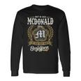 Het Is Een Mcdonald Ding Je Zou Het Niet Begrijpen Mcdonald Naam Langarmshirts Geschenkideen