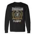 Het Is Een Zimmermann Ding Je Zou Het Niet Begrijpen Zimmermann Naam Langarmshirts Geschenkideen