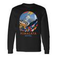 Himalaya Travel Mountain Exploration Lovertrip Himalaya Nepal Langarmshirts Geschenkideen