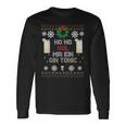 Ho Ho Hol Me A Gin Tonic Costume Christmas Langarmshirts Geschenkideen