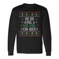 Ho Ho Hol Mir Mal Ein Bier Christmas Langarmshirts Geschenkideen