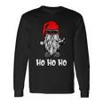 Ho Ho Ho Xmas Christmas Cool Santa Costume Langarmshirts Geschenkideen