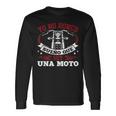 Hombre Motero Biker Regalos Motoristas Sueño Con Motos Camiseta de manga larga Ideas de regalos