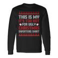 Too Hot For Ugly Christmas Jumper Family Christmas Langarmshirts Geschenkideen