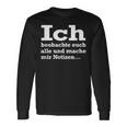 Ich Beobachte Euch Alle Und Mache Mir Notes Observer Langarmshirts Geschenkideen