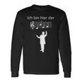 Ich Bin Hier Der Chef Ich Bin Hier Der Chef Langarmshirts Geschenkideen