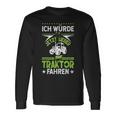 'Ich Würde Jetzt Lieber Tractor Driving' Langarmshirts Geschenkideen