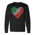 Italy Flag Heart Of Passion For Italy Langarmshirts Geschenkideen