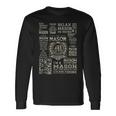 It's A Mason Thing Mason Name Long Sleeve T-Shirt Gifts ideas
