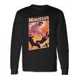 It's Ninjesus 80S Action Movie Parodie Drôle Chrétien Jésus T-shirt à manches longues Idées cadeaux