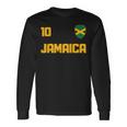 Jamaica Flag Reggae Music Fan Jersey Langarmshirts Geschenkideen