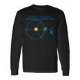 James Webb Space Telescope Jwst Chemical L2 Point Track Langarmshirts Geschenkideen