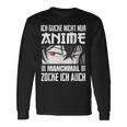 Japan Anime Manga Ich Gucke Nicht Nur Anime Zocke Ich Auch Langarmshirts Geschenkideen