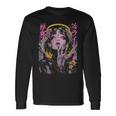Japanese Streetwear Cyberpunk Angel Y2k Techwear Manga Anime Long Sleeve T-Shirt Gifts ideas